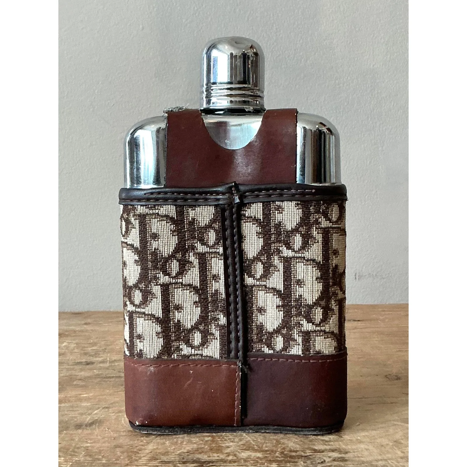 Vintage Boho 1970s Dior Hip Flask — additional photo 5
