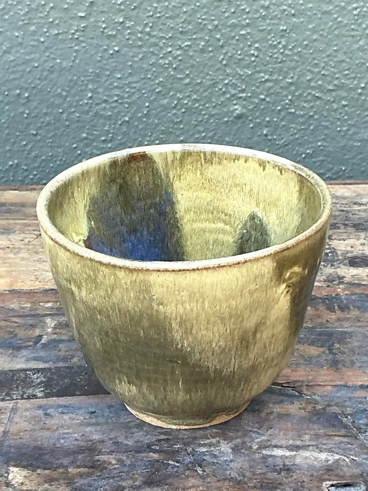 Vintage Boho Original Studio Pottery Bowl - Ceramic, 5W x 4H — additional photo 6