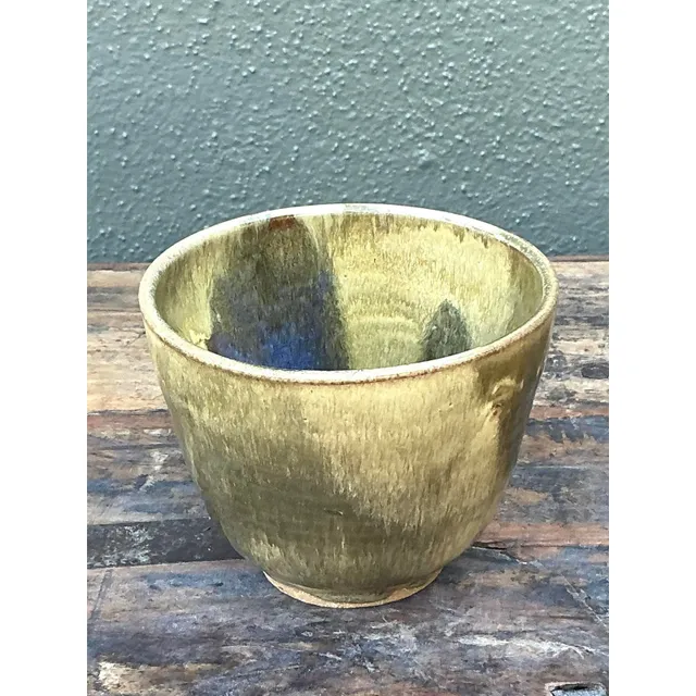 Vintage Boho Original Studio Pottery Bowl - Ceramic, 5W x 4H — additional photo 6