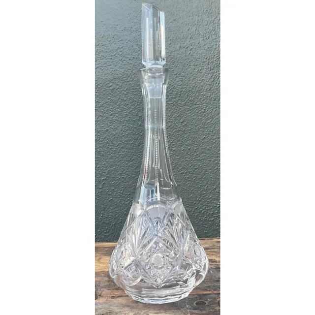 Vintage Regency Cut Glass Decanter — additional photo 5