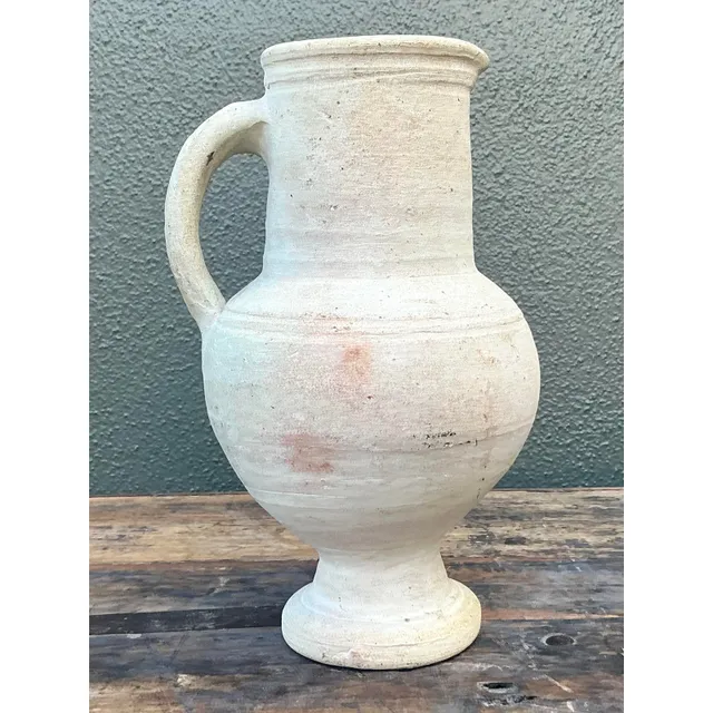 Vintage Boho Original Studio Pottery Bowl - Ceramic, 6.25W x 11H — additional photo 2