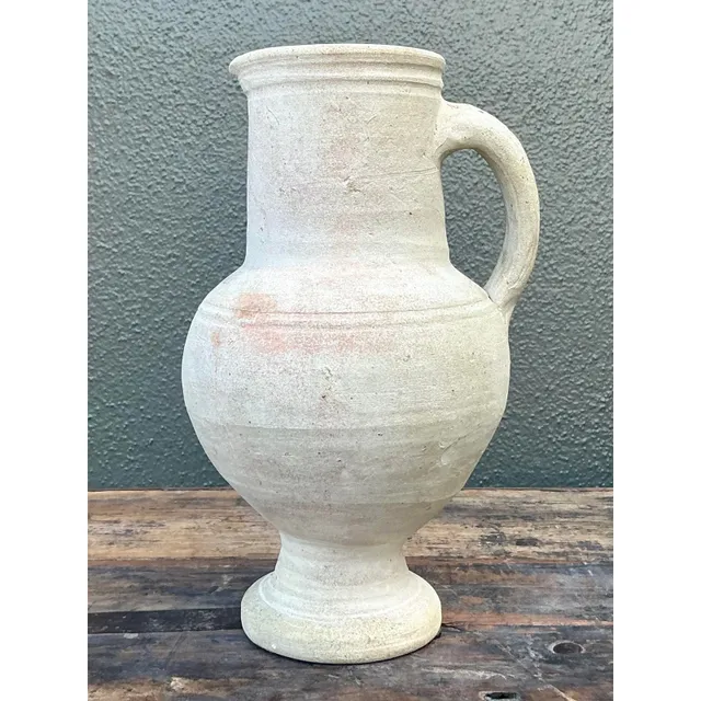 Vintage Boho Original Studio Pottery Bowl - Ceramic, 6.25W x 11H — additional photo 7