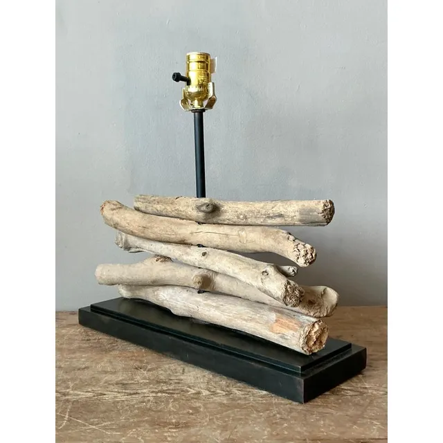 Vintage Boho Stacked Branch Lamp — additional photo 4