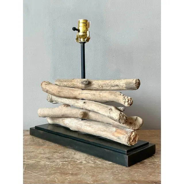 Vintage Boho Stacked Branch Lamp — additional photo 7