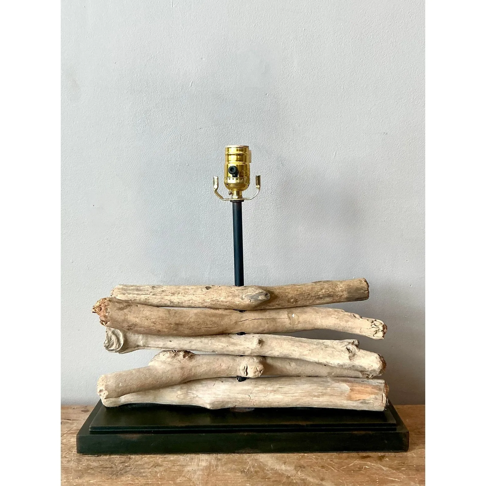 Vintage Boho Stacked Branch Lamp — additional photo 3