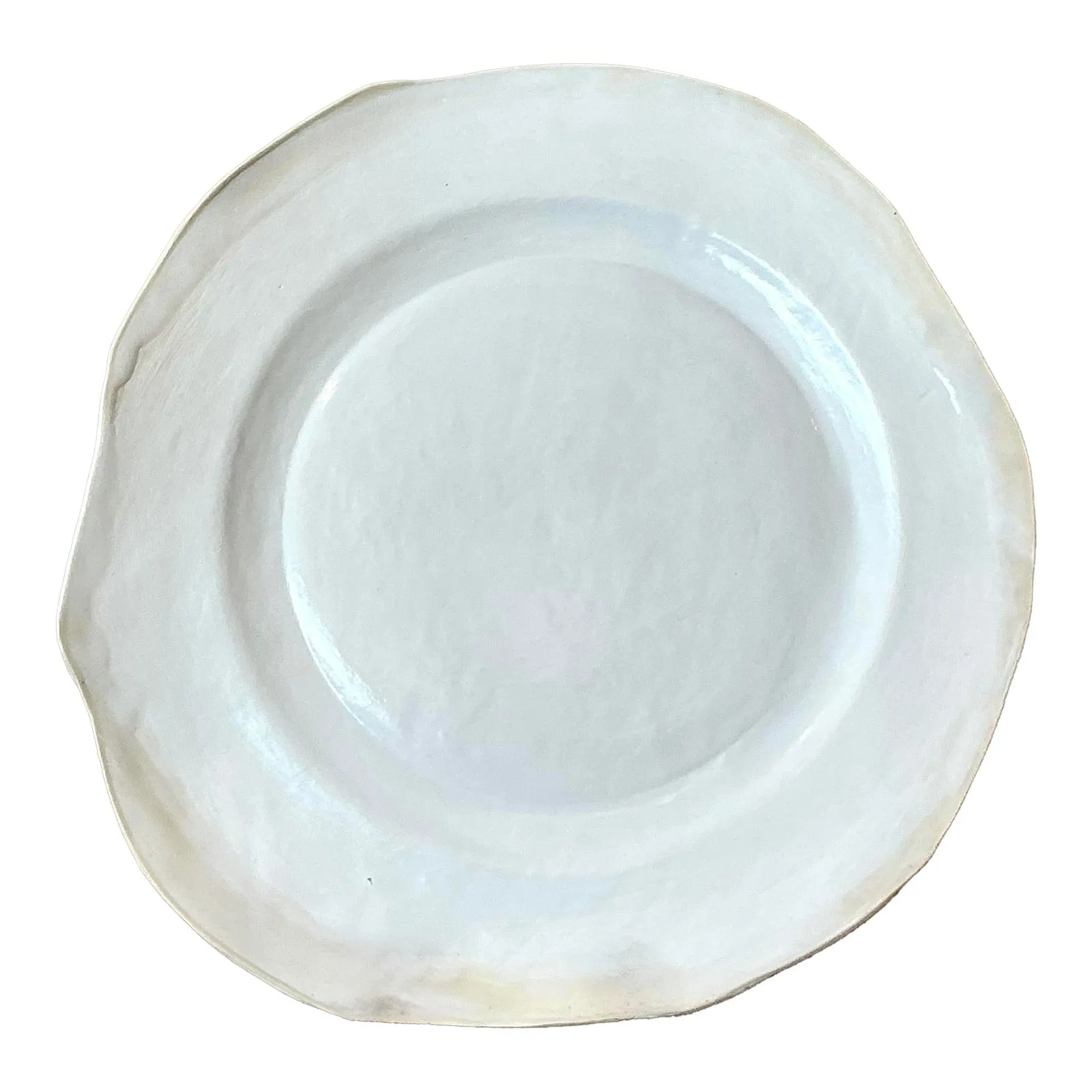 Vintage Boho Slab Built Studio Pottery Platter — additional photo 1