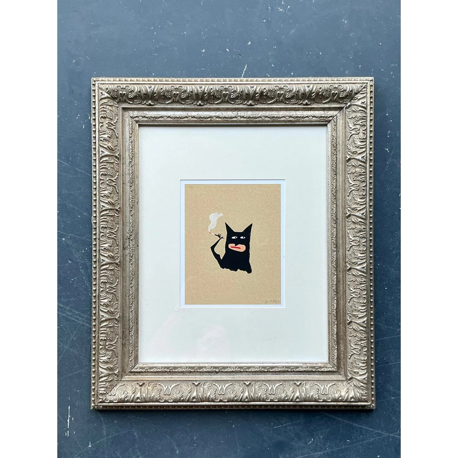 Vintage Boho Signed Masked Crusader Print — additional photo 6