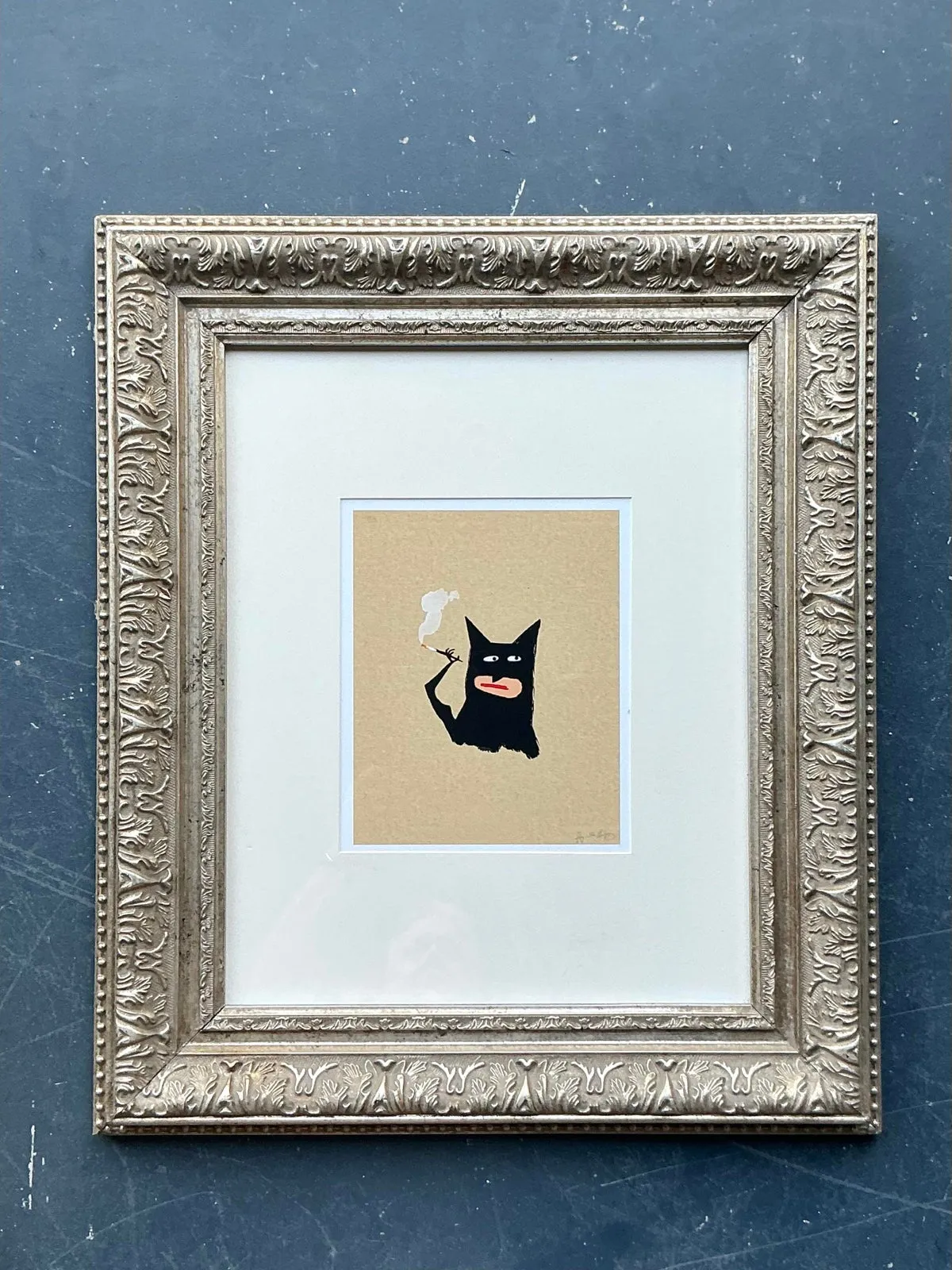 Vintage Boho Signed Masked Crusader Print — additional photo 1