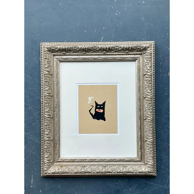 Vintage Boho Signed Masked Crusader Print — additional photo 5