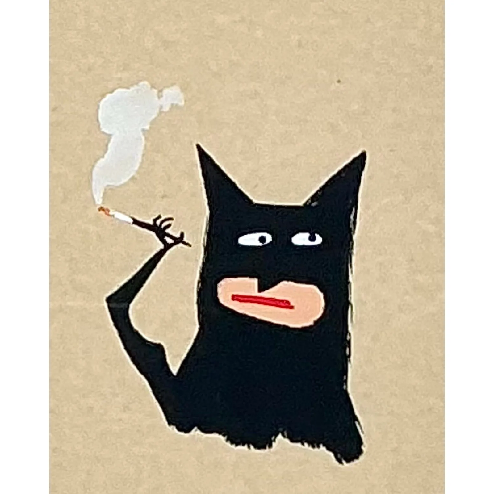 Vintage Boho Signed Masked Crusader Print — additional photo 8