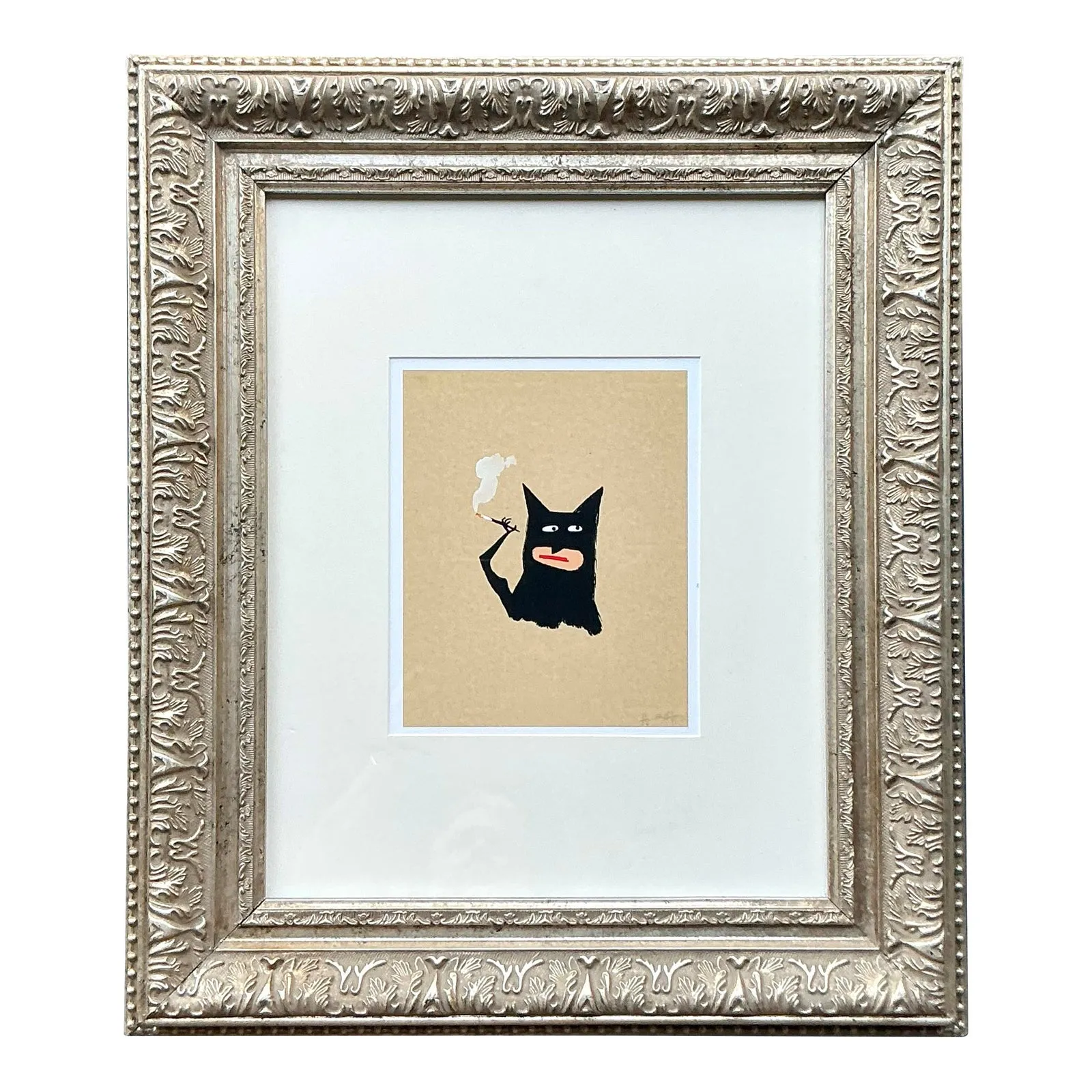 Vintage Boho Signed Masked Crusader Print — additional photo 1