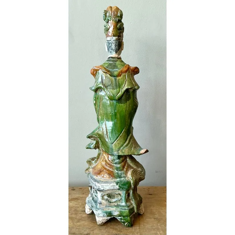 Vintage Asian Painted Ceramic Character — additional photo 3