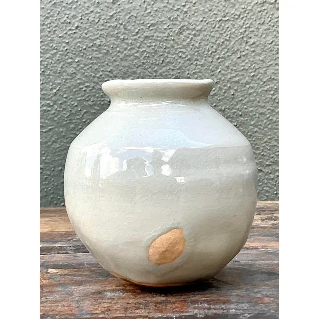 Vintage Boho Studio Pottery Small Vase — additional photo 3