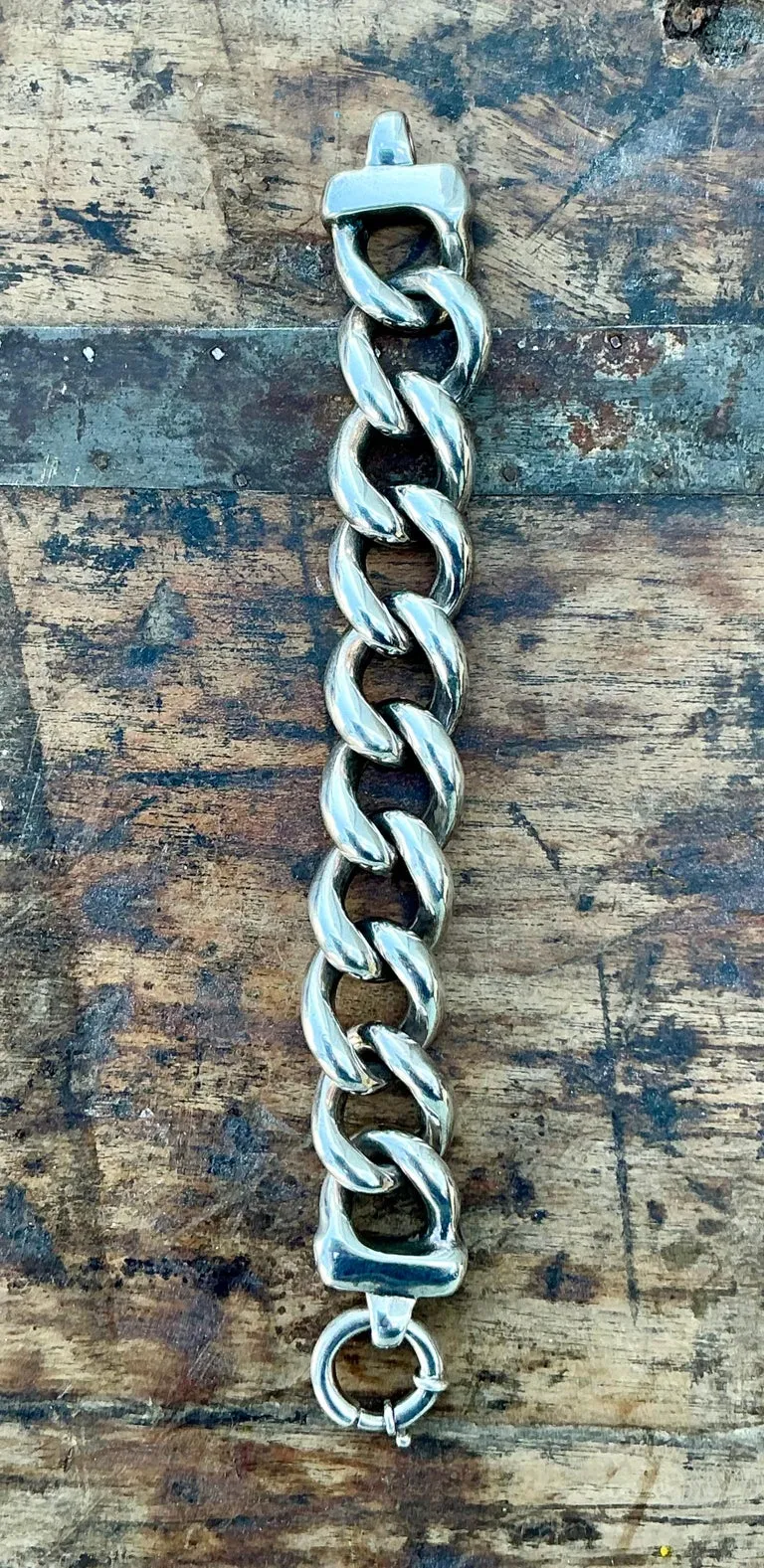 Vintage 925 Silver Chain Link Bracelet — additional photo 5
