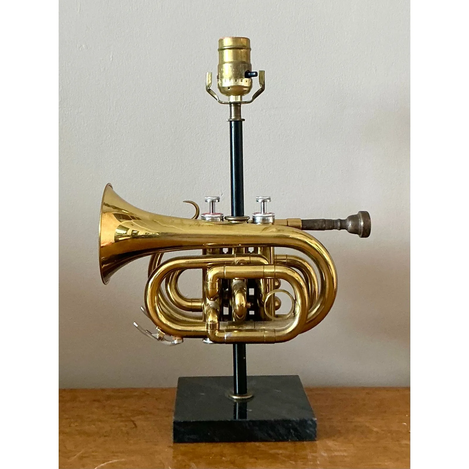 Vintage Boho Original Trumpet Lamp — additional photo 5