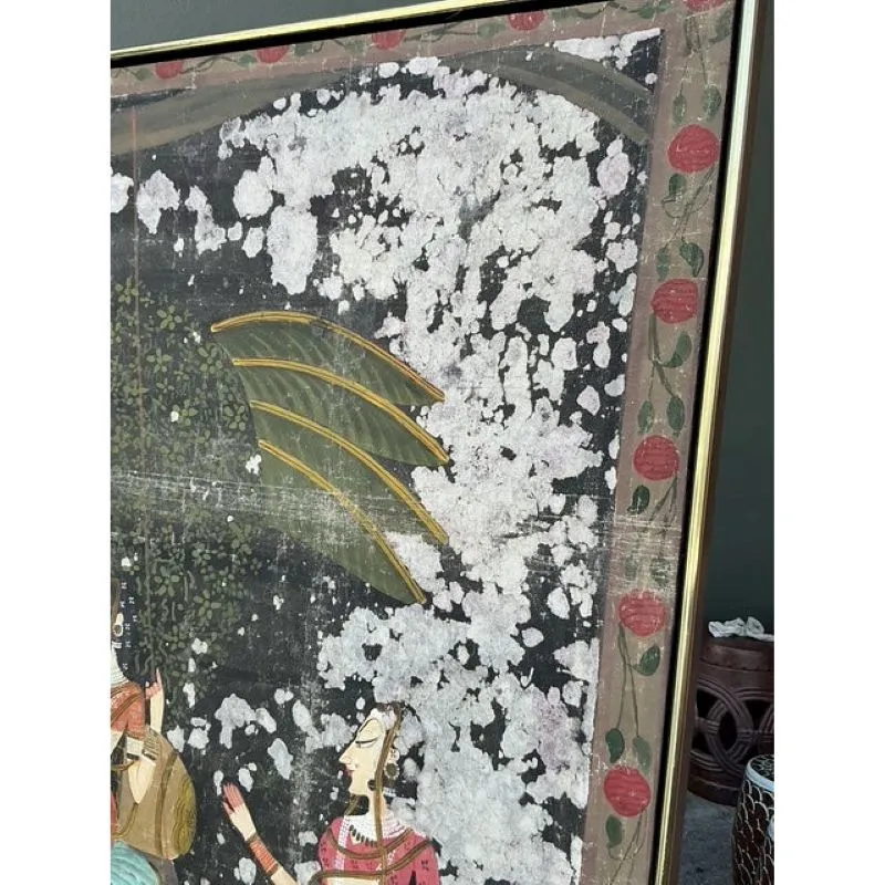 Vintage Boho Distressed Silk Pishwaa — additional photo 1