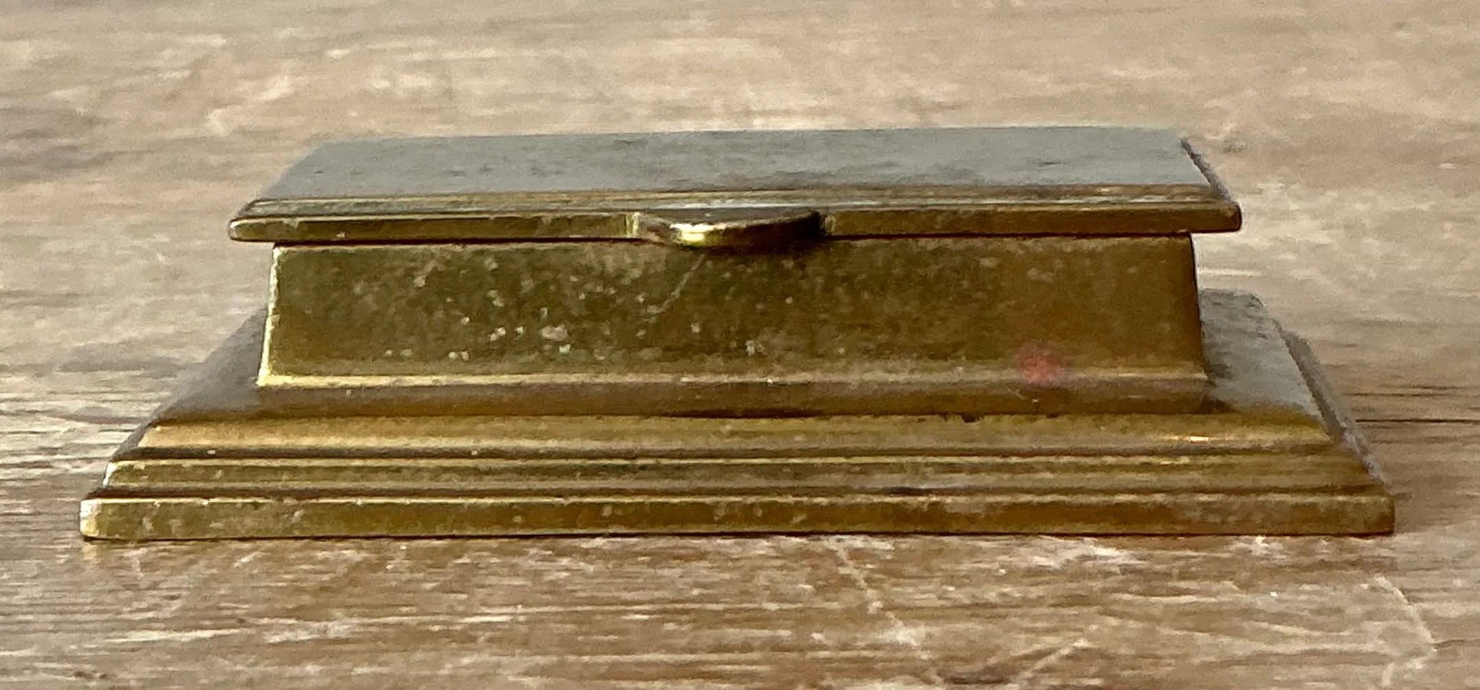 Vintage Brass Pill Box — additional photo 2