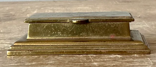 Vintage Brass Pill Box — additional photo 3