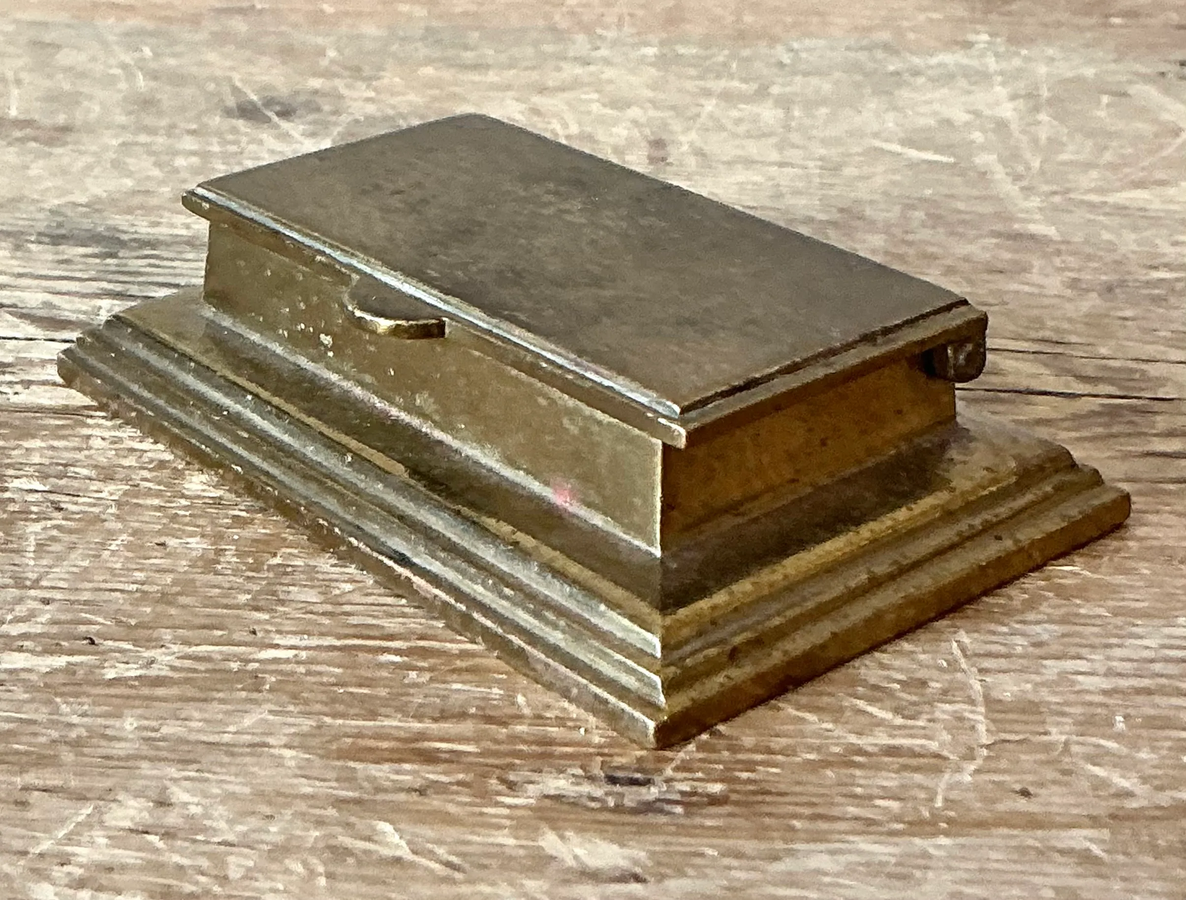 Vintage Brass Pill Box — additional photo 5
