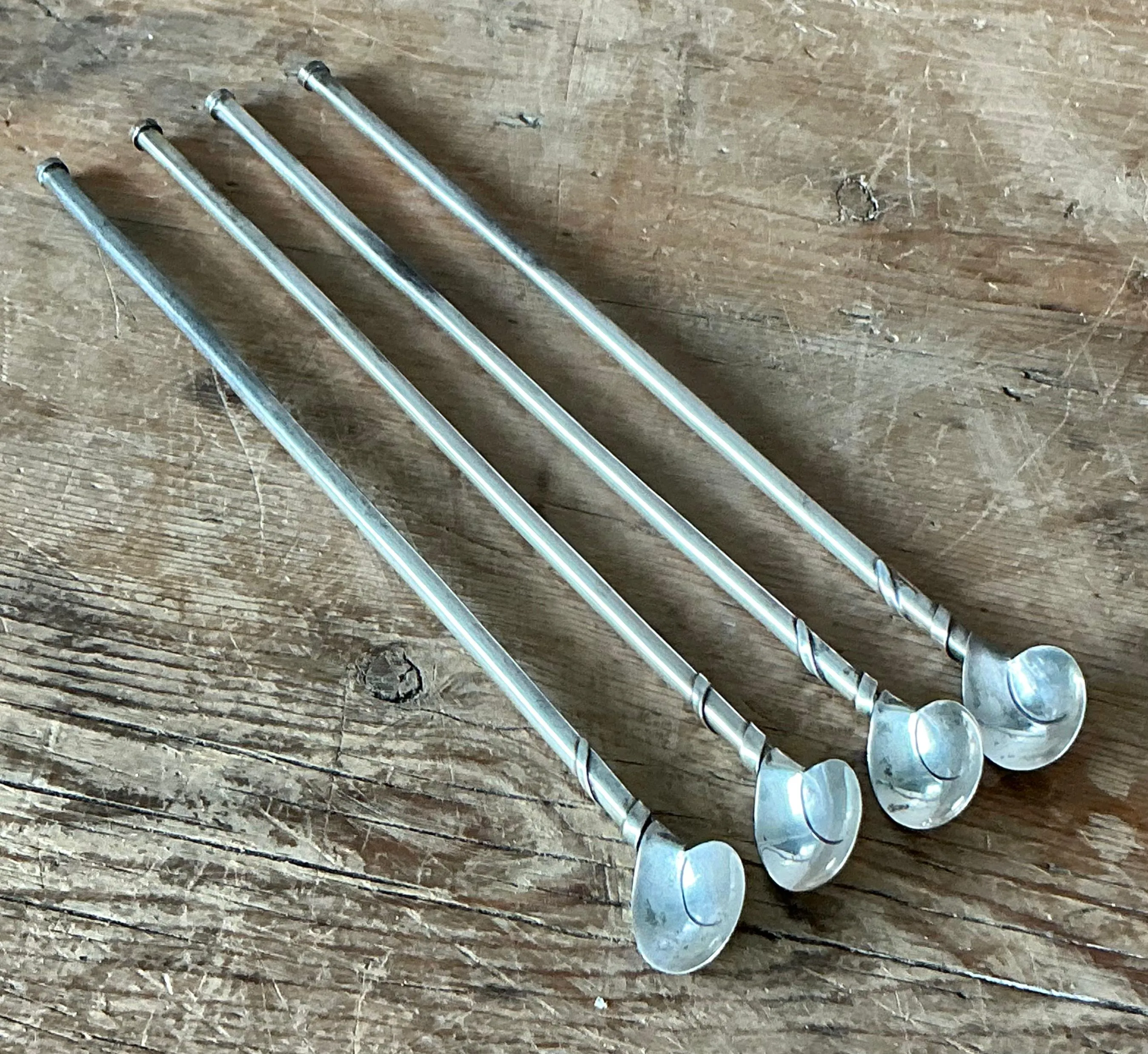 Vintage Boho Nautilus Stirring Straws – Set of 4 — additional photo 2