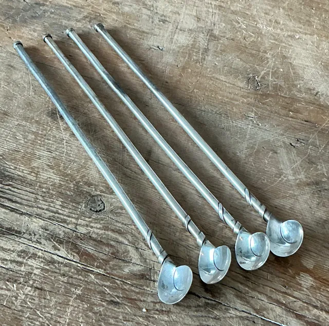 Vintage Boho Nautilus Stirring Straws – Set of 4 — additional photo 3
