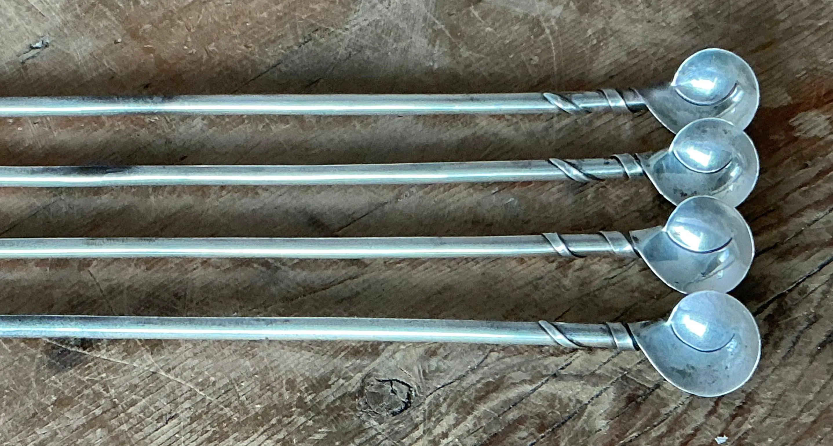 Vintage Boho Nautilus Stirring Straws – Set of 4 — additional photo 4
