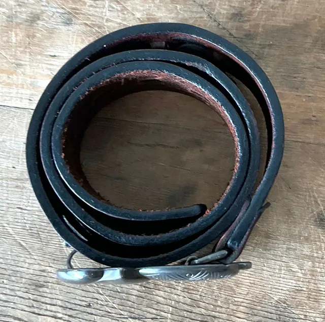 Vintage Boho Elephant Buckle Belt — additional photo 2