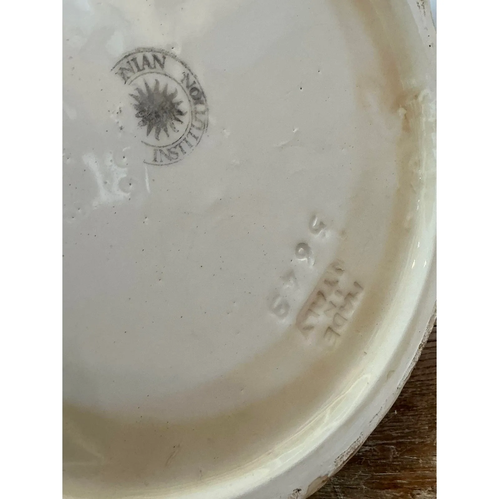 Vintage Italian Hand Painted Pineapple Umbrella Stand — additional photo 5