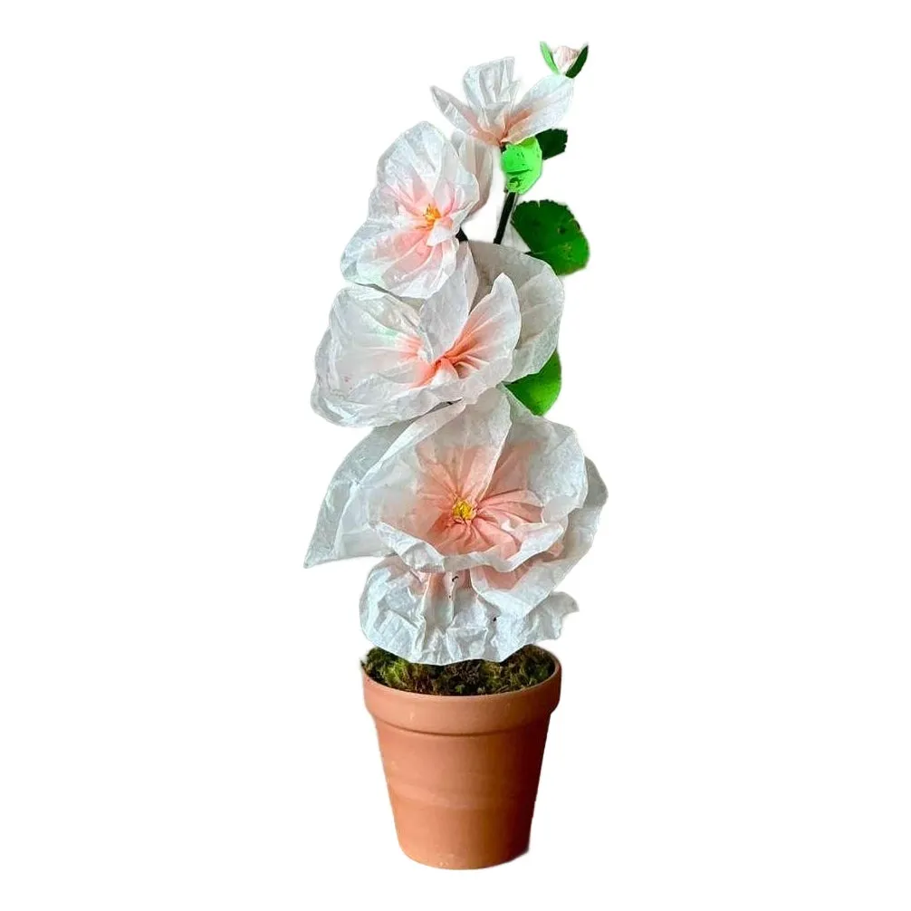 Contemporary Hand-Rolled Paper Flowers - Paper, 9W x 22.5H — additional photo 7