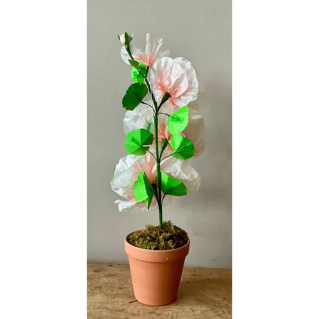 Contemporary Hand-Rolled Paper Flowers - Paper, 9W x 22.5H — additional photo 6