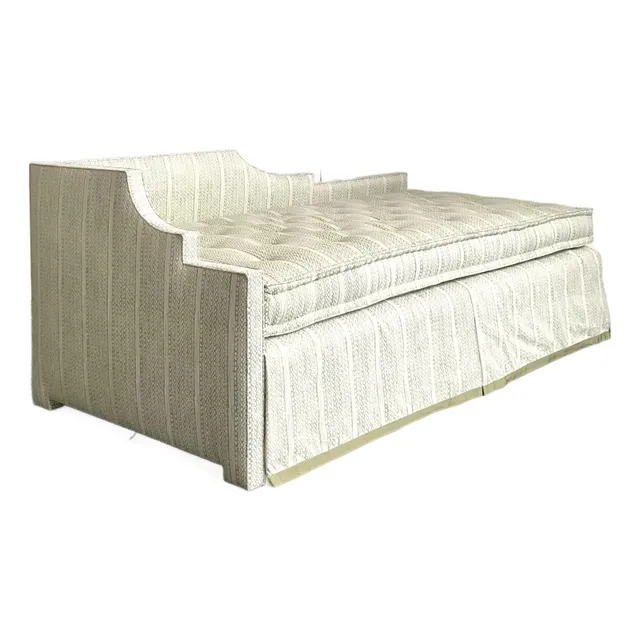 Vintage Boho Charles Beckley Daybed in Peter Fasano “Angelina” — additional photo 1