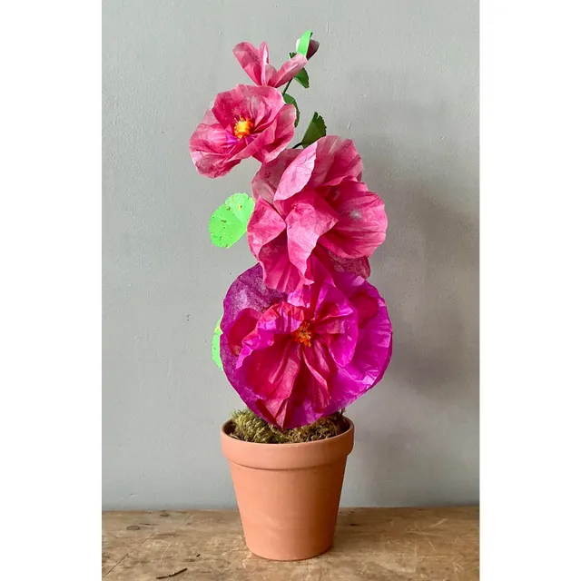 Contemporary Hand-Rolled Paper Flowers - Paper, 9W x 22.6H — additional photo 6