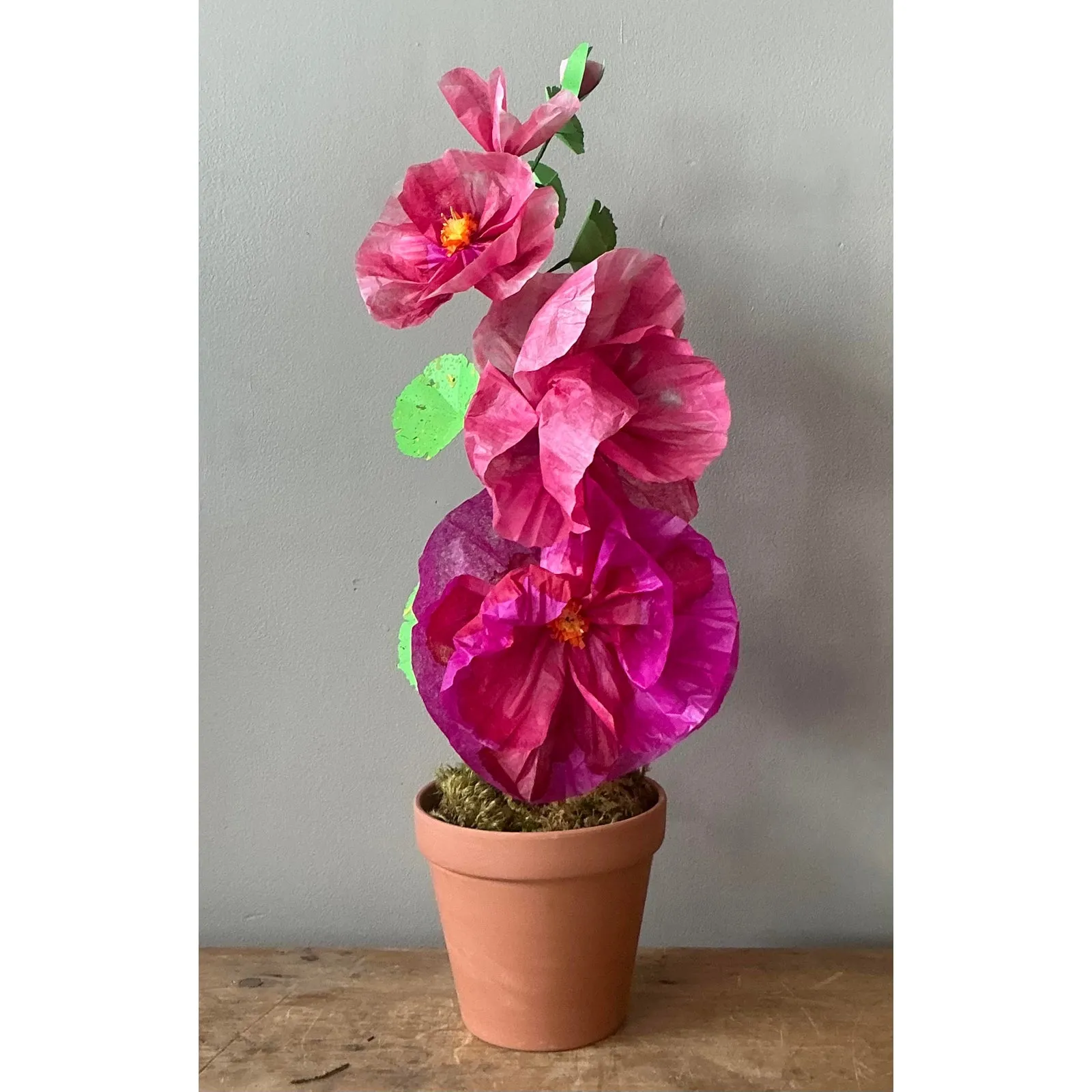 Contemporary Hand-Rolled Paper Flowers - Paper, 9W x 22.6H — additional photo 1