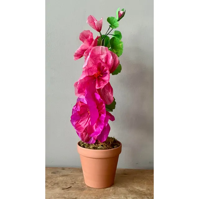 Contemporary Hand-Rolled Paper Flowers - Paper, 9W x 22.6H — additional photo 2