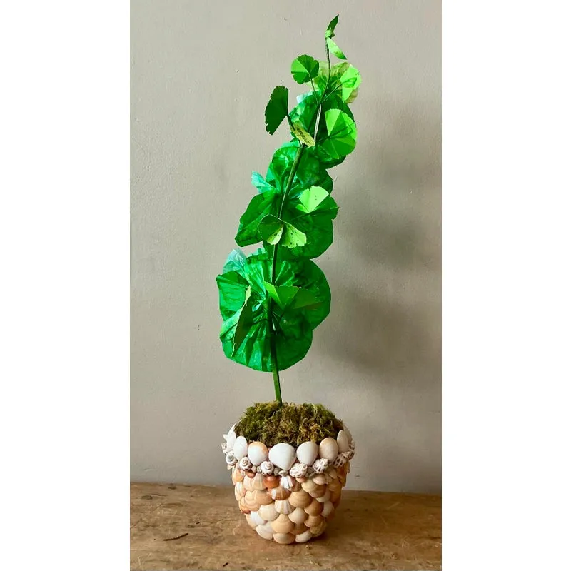 Contemporary Hand Rolled Paper Flowers - Paper, 6.5W x 20.5H — additional photo 4