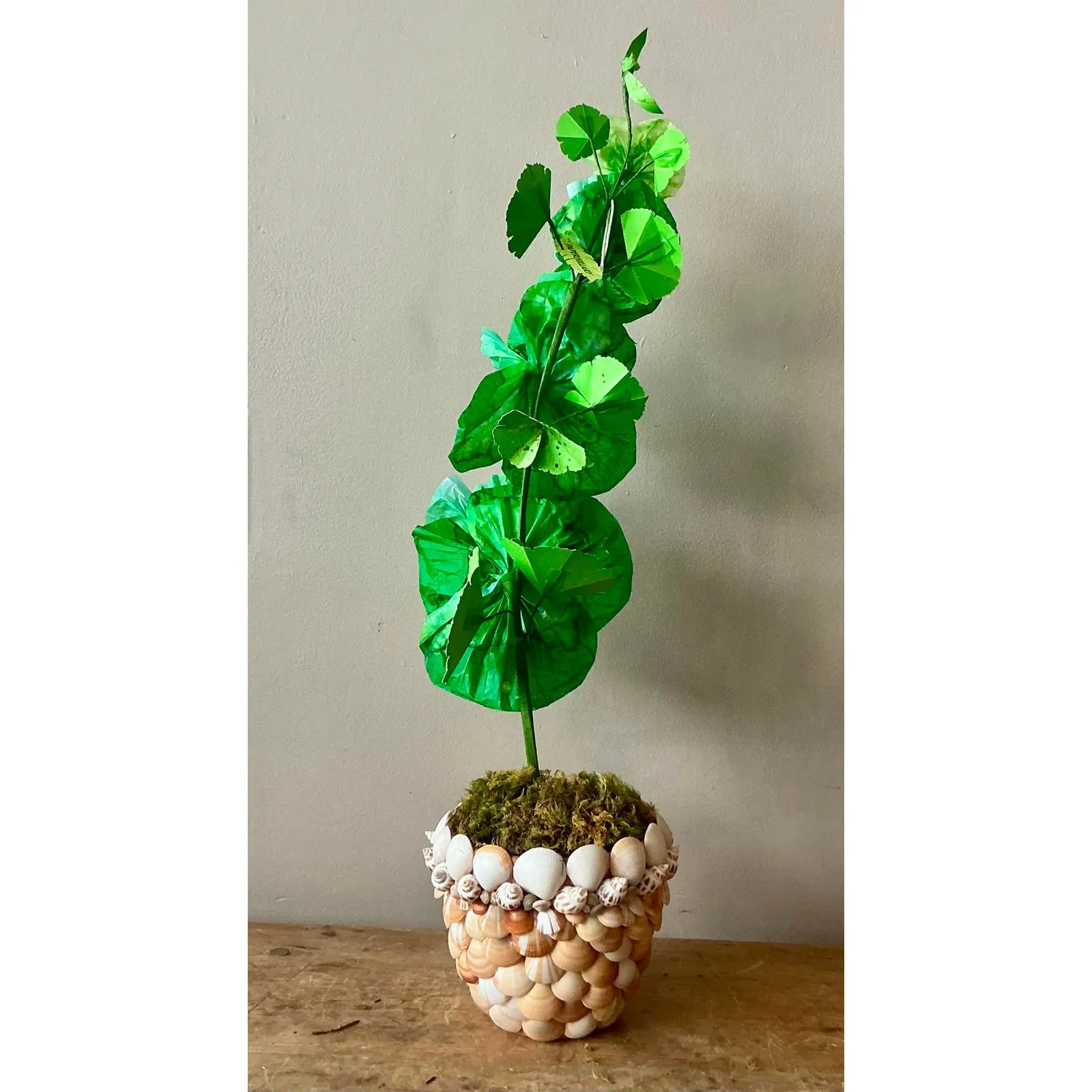 Contemporary Hand Rolled Paper Flowers - Paper, 6.5W x 20.5H — additional photo 2