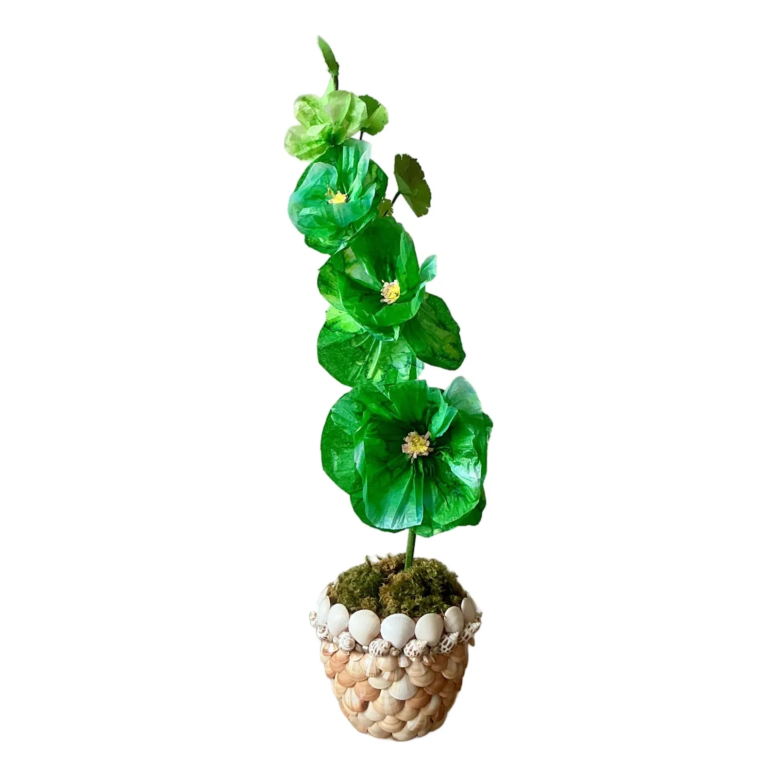 Contemporary Hand Rolled Paper Flowers - Paper, 6.5W x 20.5H — additional photo 6