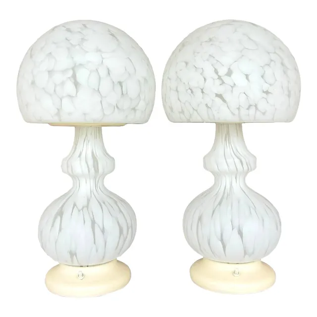Vintage Globe Lamps After Murano for Someroso for Laurel Lighting - A Pair — additional photo 1