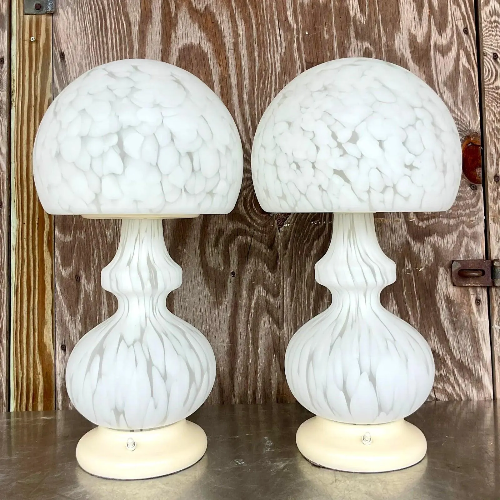 Vintage Globe Lamps After Murano for Someroso for Laurel Lighting - A Pair — additional photo 5
