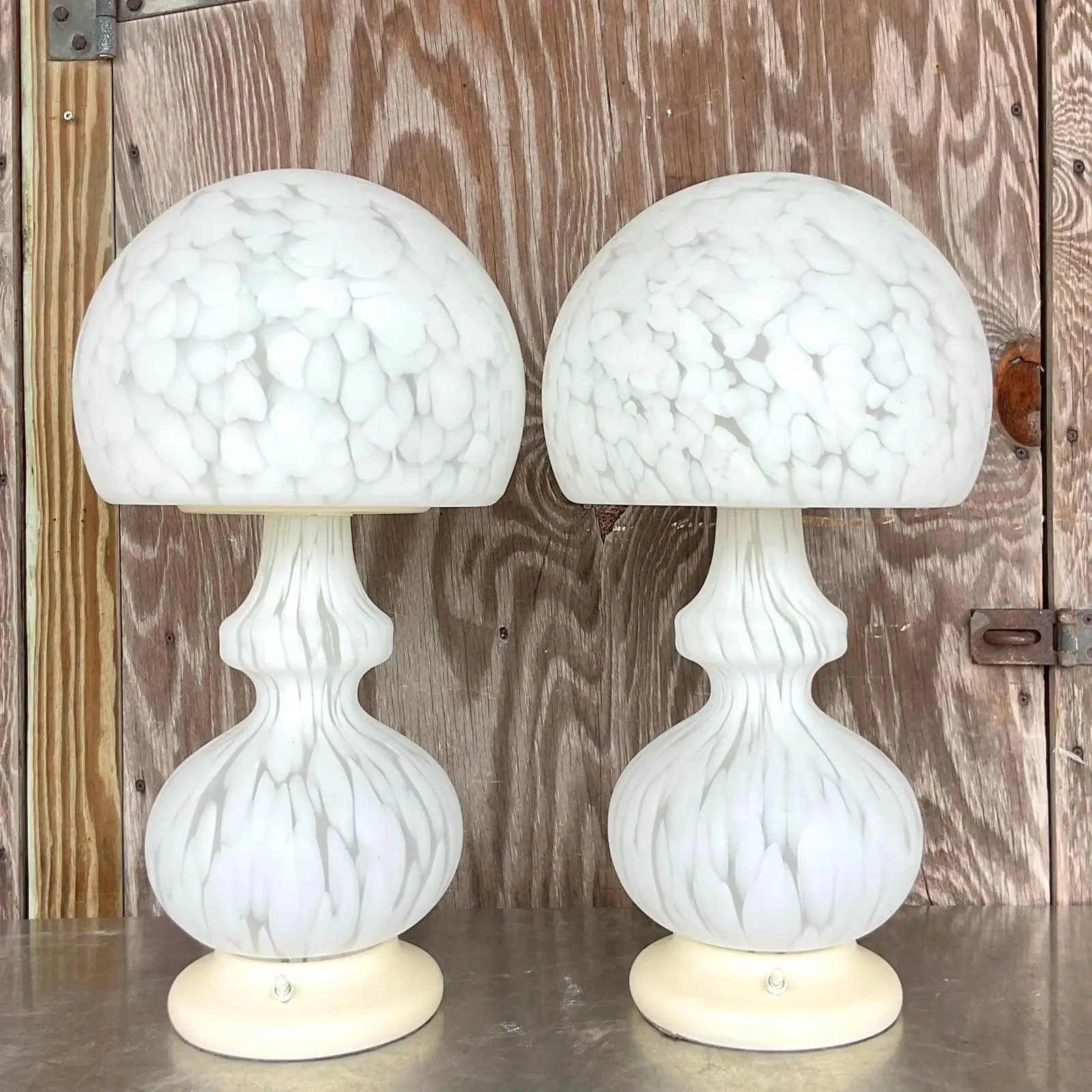 Vintage Globe Lamps After Murano for Someroso for Laurel Lighting - A Pair — additional photo 2