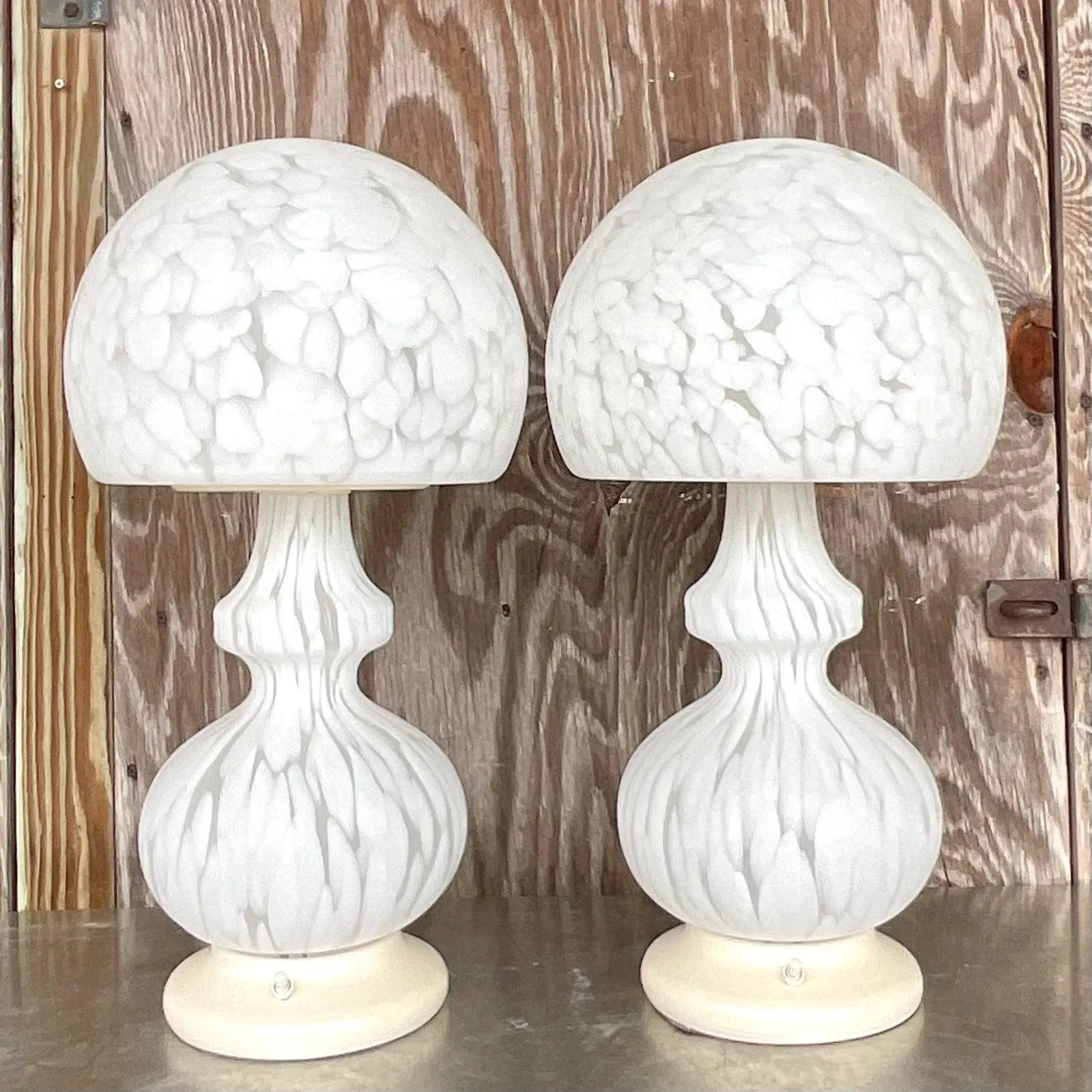 Vintage Globe Lamps After Murano for Someroso for Laurel Lighting - A Pair — additional photo 3