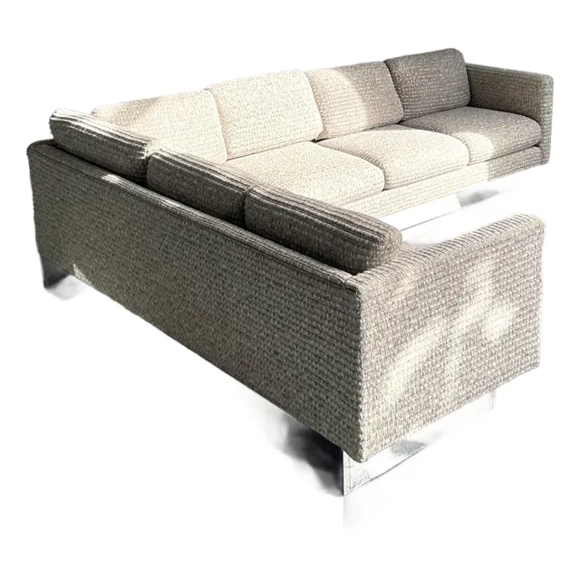 Vintage Boho Milo Baughman for Forecast Furniture Sectional Sofa — additional photo 1