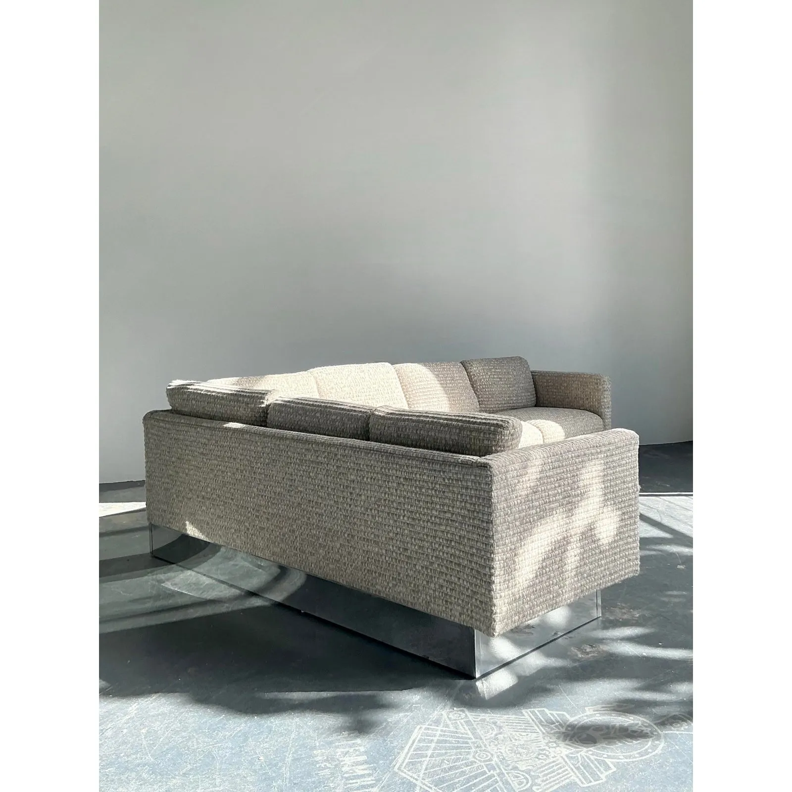 Vintage Boho Milo Baughman for Forecast Furniture Sectional Sofa — additional photo 7