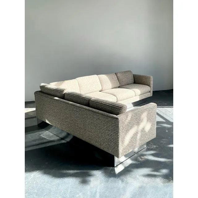 Vintage Boho Milo Baughman for Forecast Furniture Sectional Sofa — additional photo 8