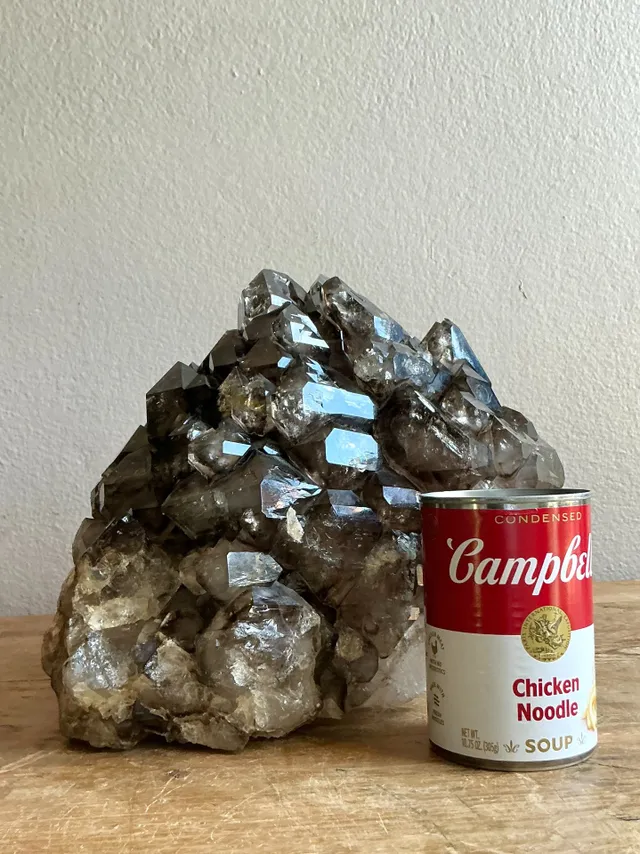 Vintage Monumental Jacare Smokey Quartz — additional photo 3