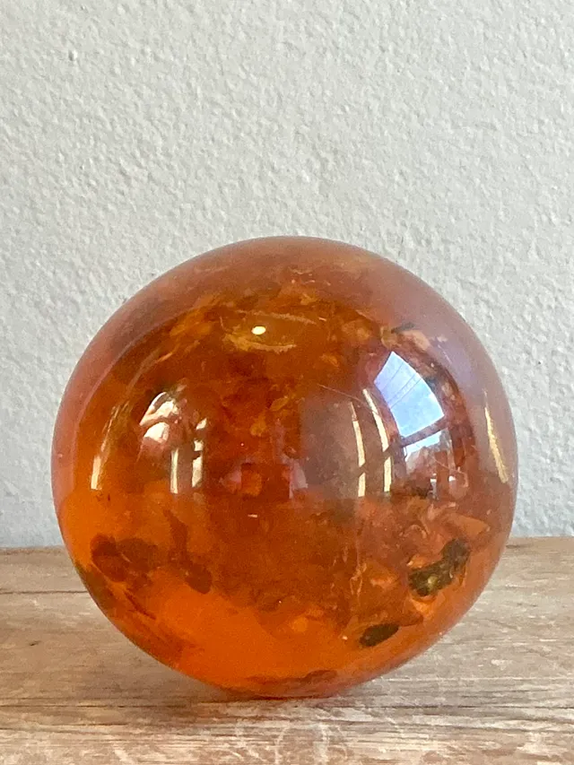 Vintage Boho Amber Sphere — additional photo 2