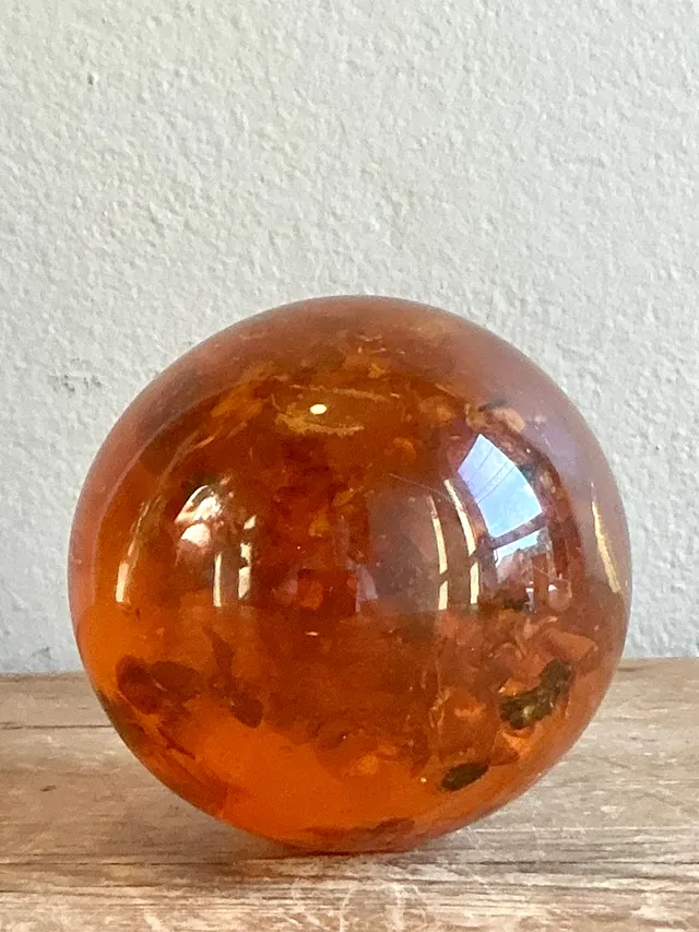 Vintage Boho Amber Sphere — additional photo 1