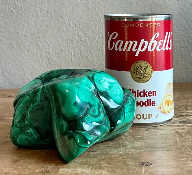Vintage Boho Malachite Chunk — additional photo 5