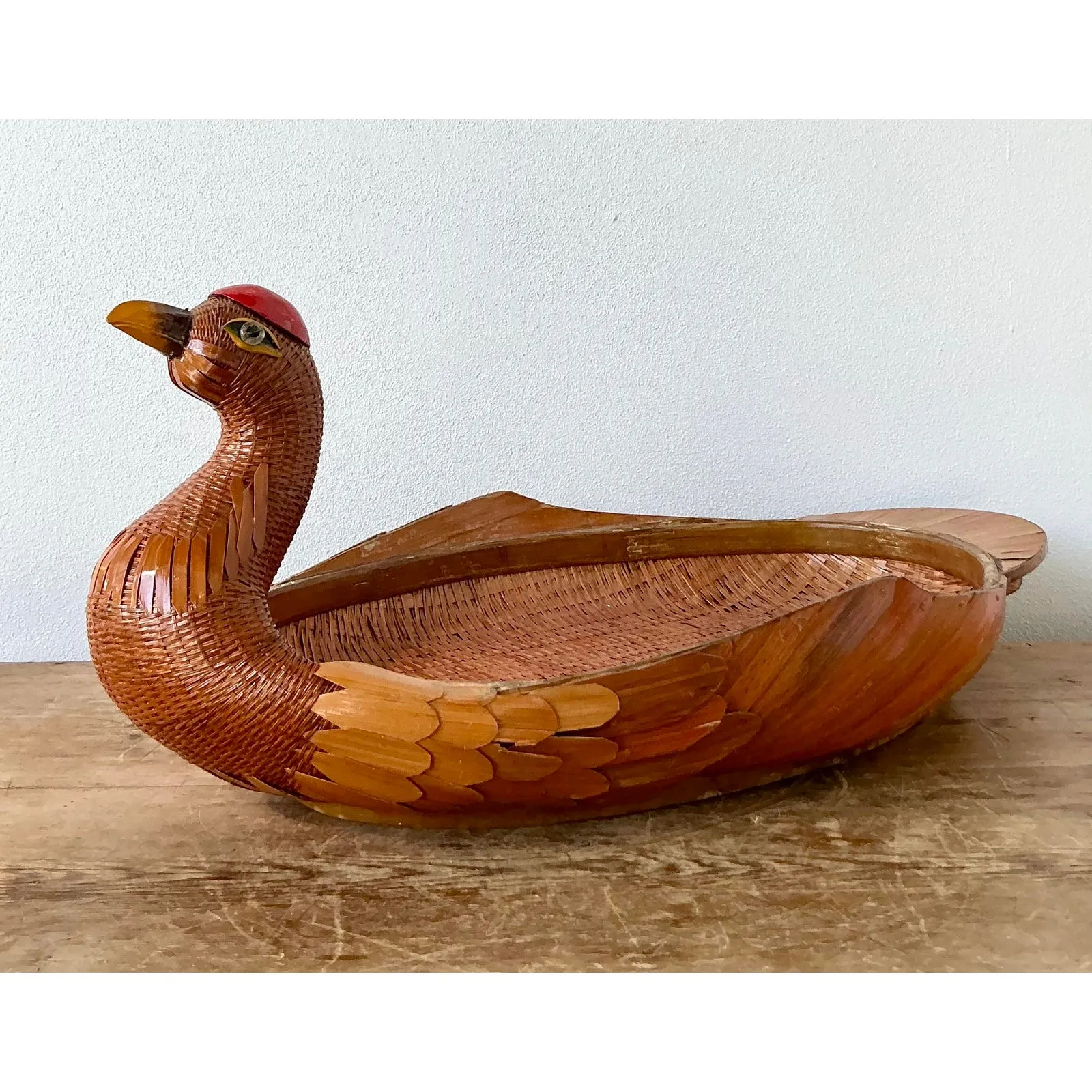 Vintage Shanghai Handicrafts Duck Tray — additional photo 2