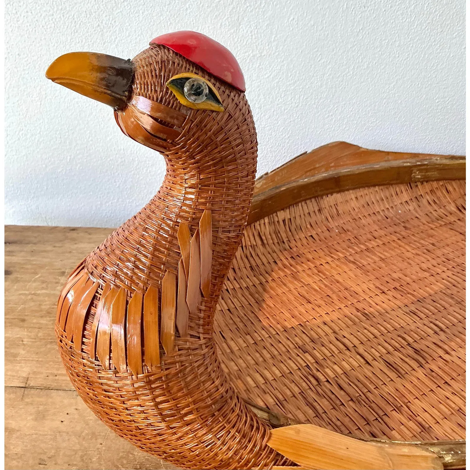 Vintage Shanghai Handicrafts Duck Tray — additional photo 6